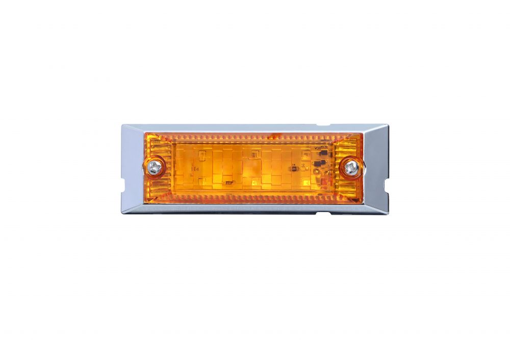 LED6 ウルトラフラットマーカー 12V アンバー/アンバー 画像5