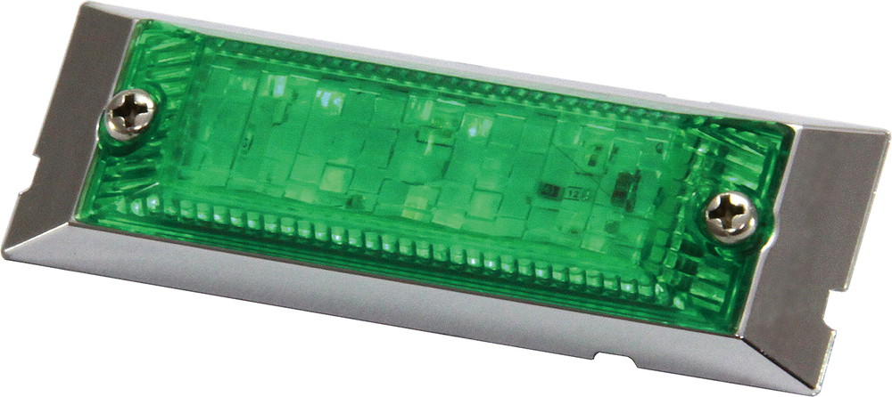 LED6 ウルトラフラットマーカー 12V グリーン/グリーン
