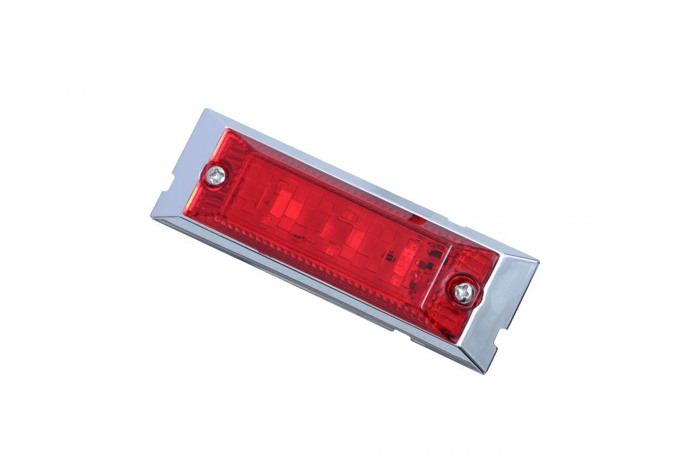 LED6 ウルトラフラットマーカー 12V レッド/レッド 画像2