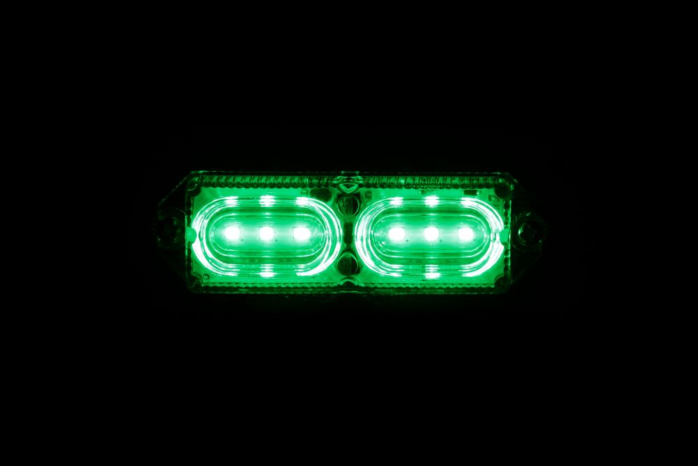 LEDツインストロボマーカー 24V グリーン 画像2