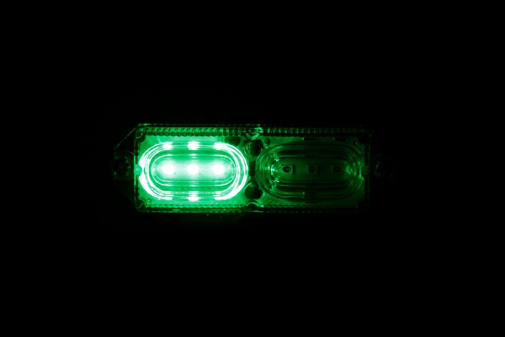 LEDツインストロボマーカー 24V グリーン 画像5