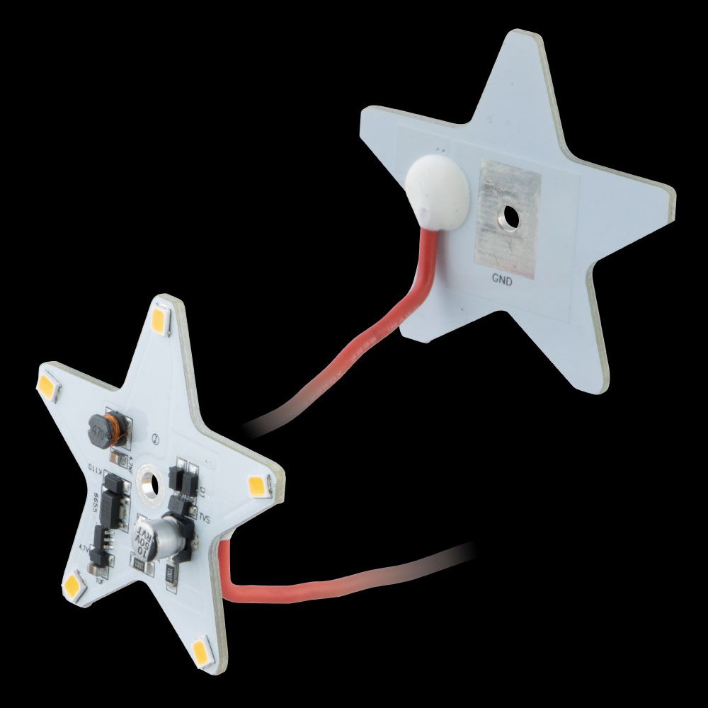 星マーカー用LEDユニット 常時点灯 電球色 画像2