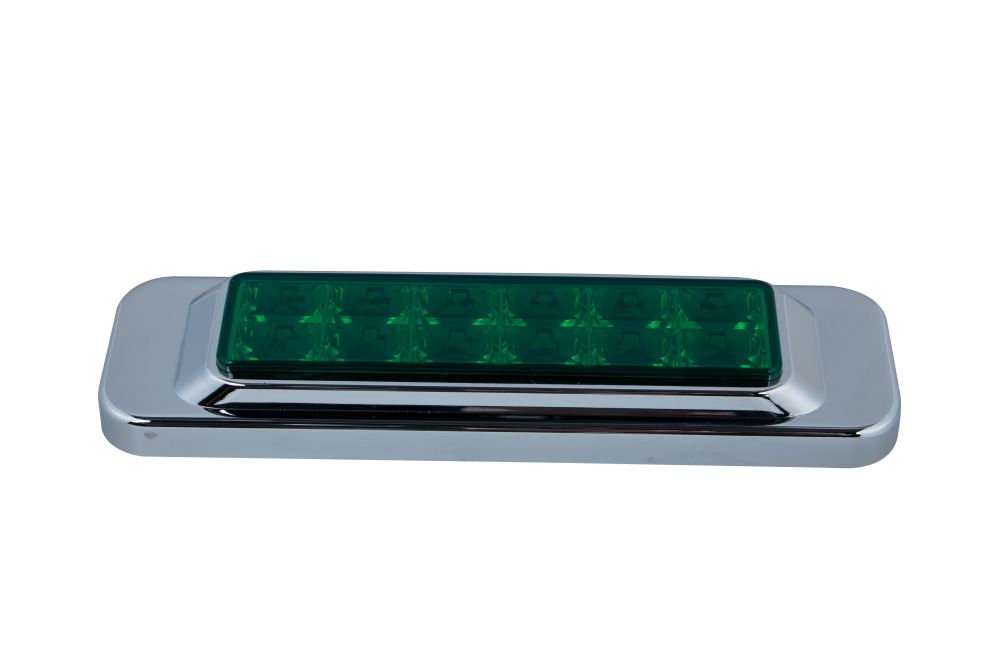 LEDサイドマーカーランプ 角型 グリーン 画像4