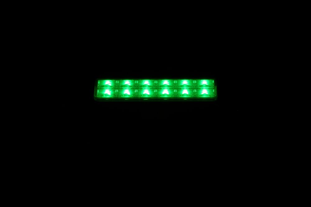 LEDサイドマーカーランプ 角型 グリーン 画像5
