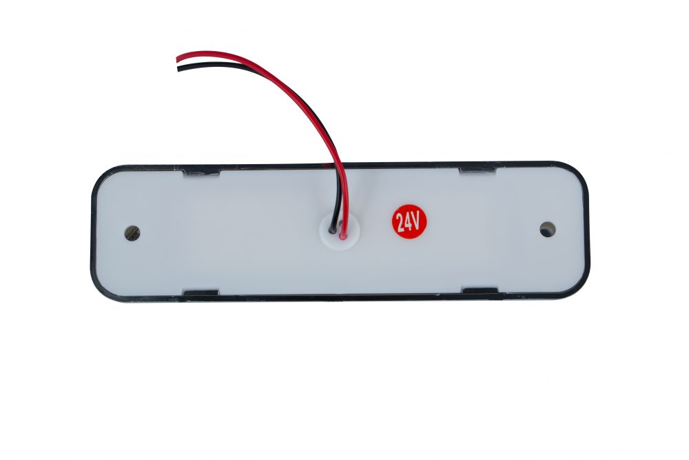 LEDサイドマーカーランプ 角型 レッド 画像2