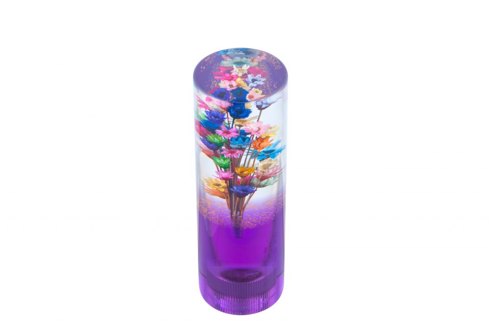 水中花シフトノブ 寸胴型 パープル 3AD 画像3