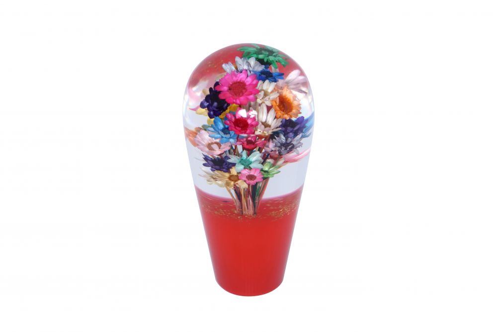 水中花シフトノブ 電球型 レッド 3AD 画像5