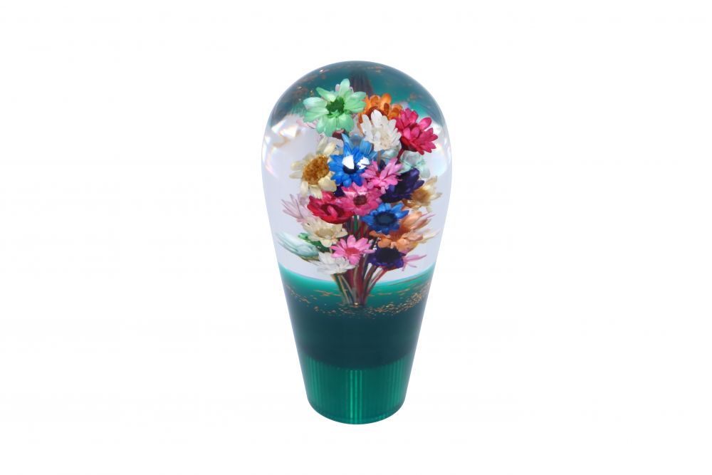 水中花シフトノブ 電球型 グリーン 3AD 画像4