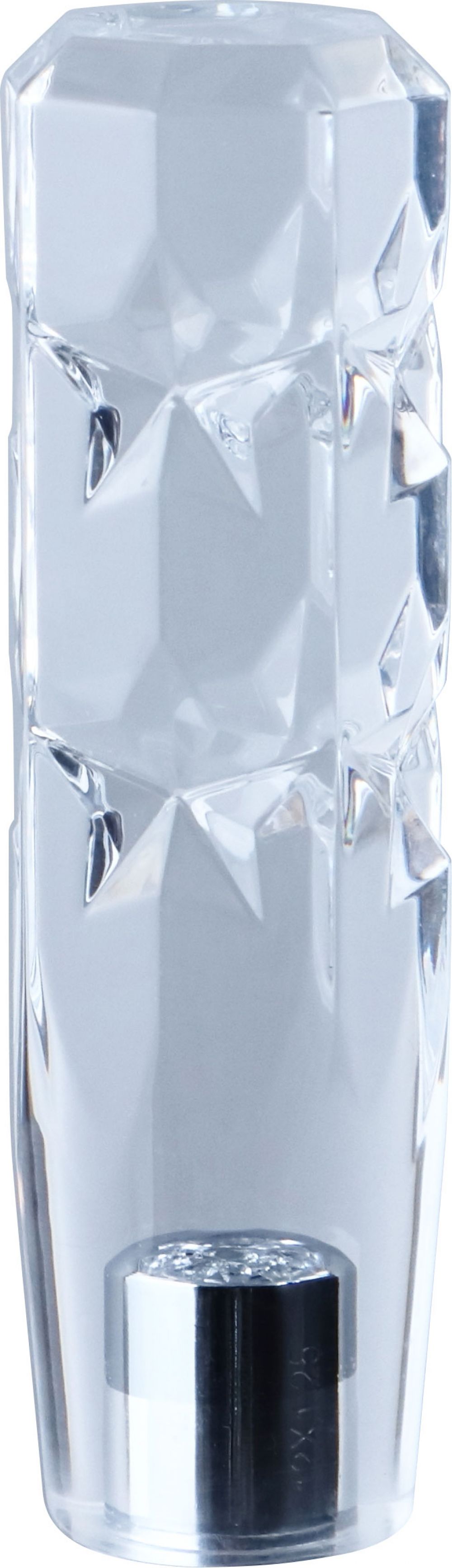 クリスタル8角ノブ(星) 150L 12x1.25 クリアー 画像4