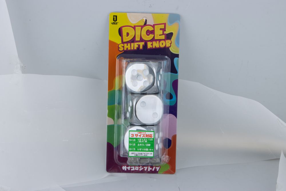 サイコロシフトノブ3連 クローム 3AD 画像3
