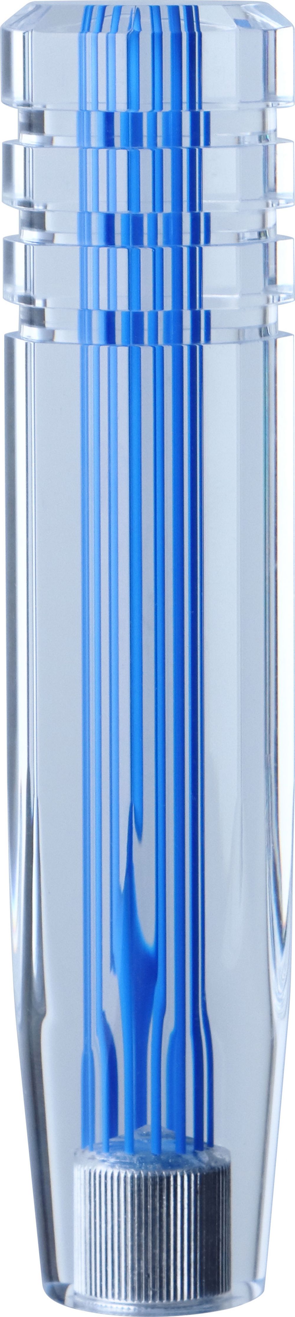 スリットラインシフトノブ 200L 12X1.25 AD付 ブル- 画像3