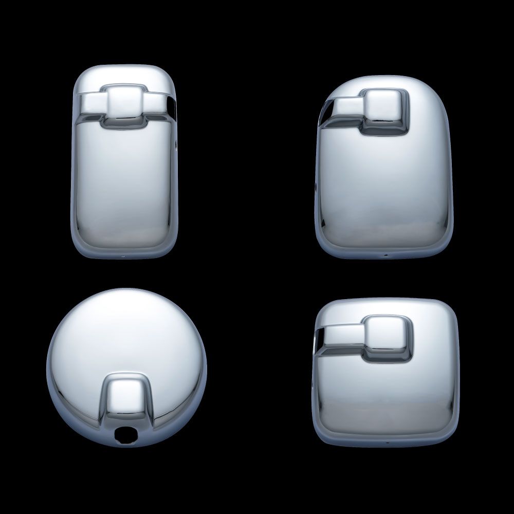 ミラーカバーセット ビックサム/クオン サイドヒーター付 画像2