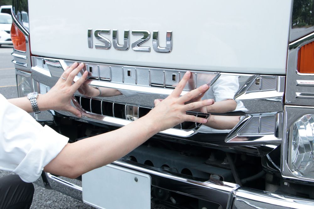 フロントグリル 07エルフ ハイキャブ標準車 画像3