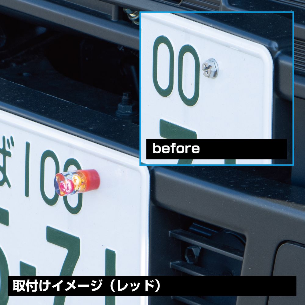 水中花ライセンスボルト レッド