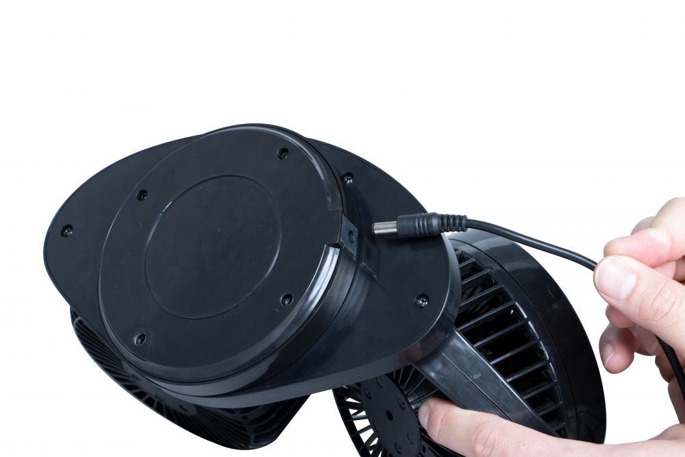 ルームファン ツインタイプ 首振り式 24V 画像4