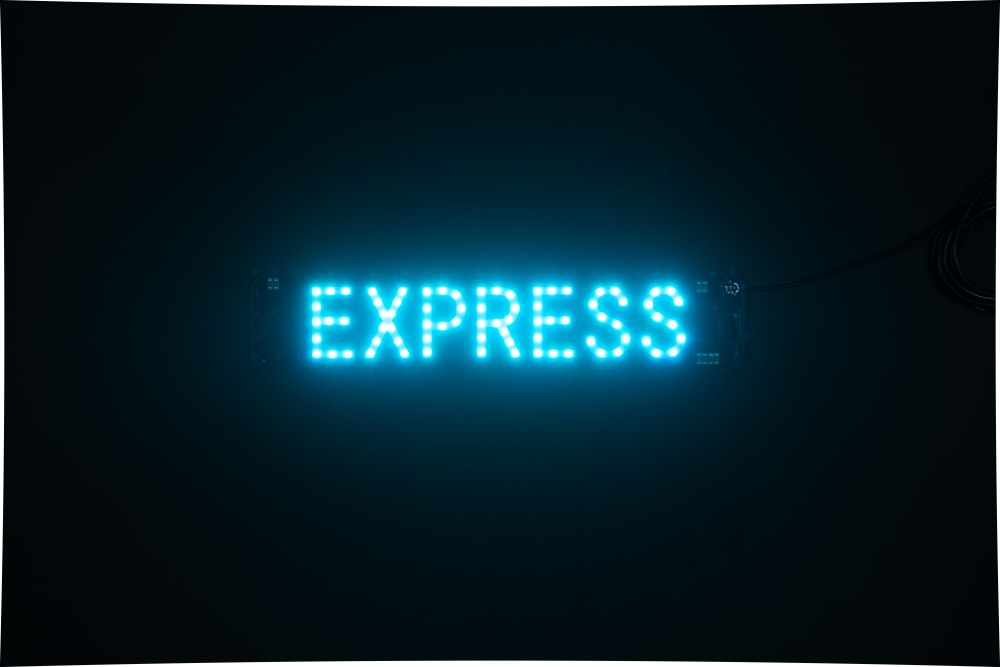 セブンカラーLEDプレート(EXPRESS 画像2