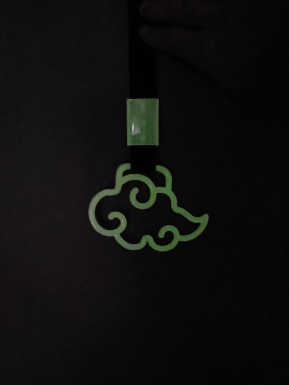 吊り輪 雲 蓄光タイプ