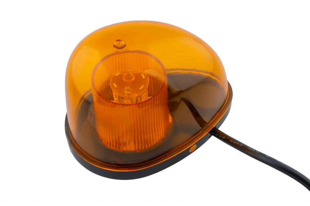 LEDミニ回転灯 アンバー 画像3