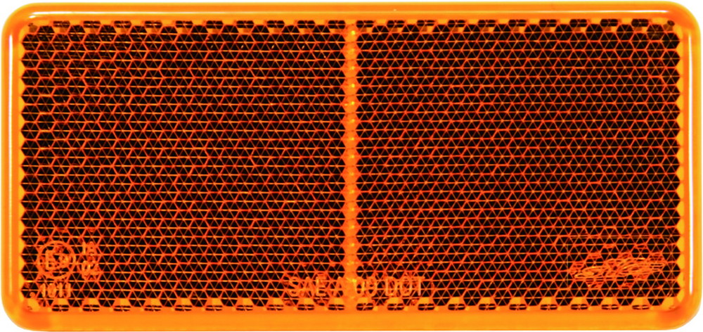 リフレクター スクエアタイプ 76x44 (3725) アンバー