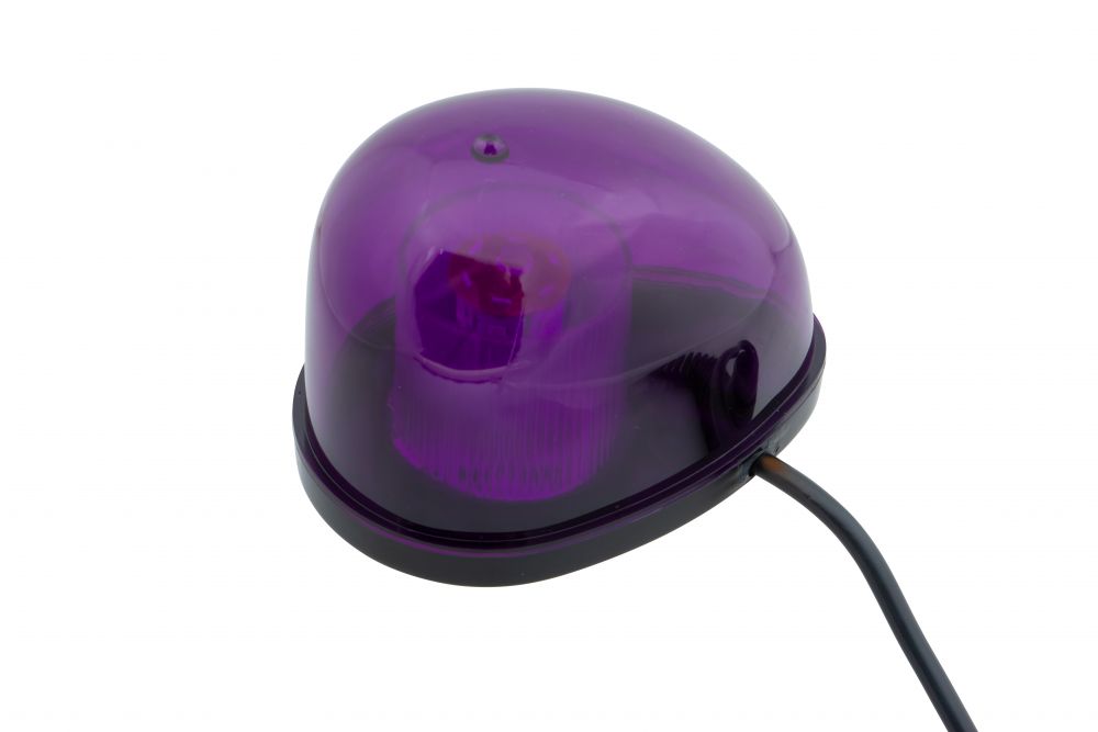 LEDミニ回転灯 パープル