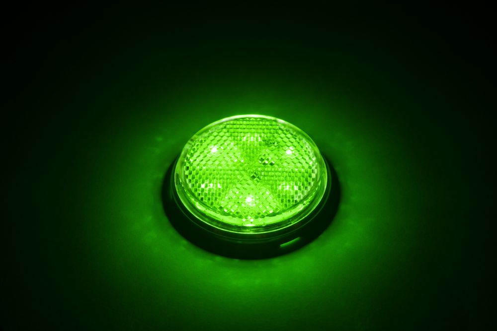 LED6 リフレクターNEO 24V クリアー/グリーン 画像3