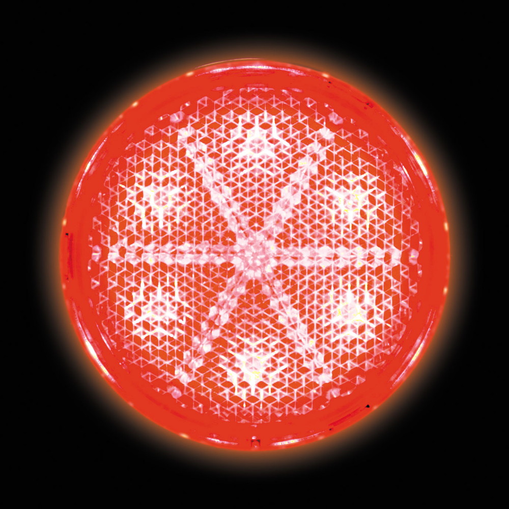 LED6 リフレクターNEO 24V W球タイプ レッド/レッド 画像3