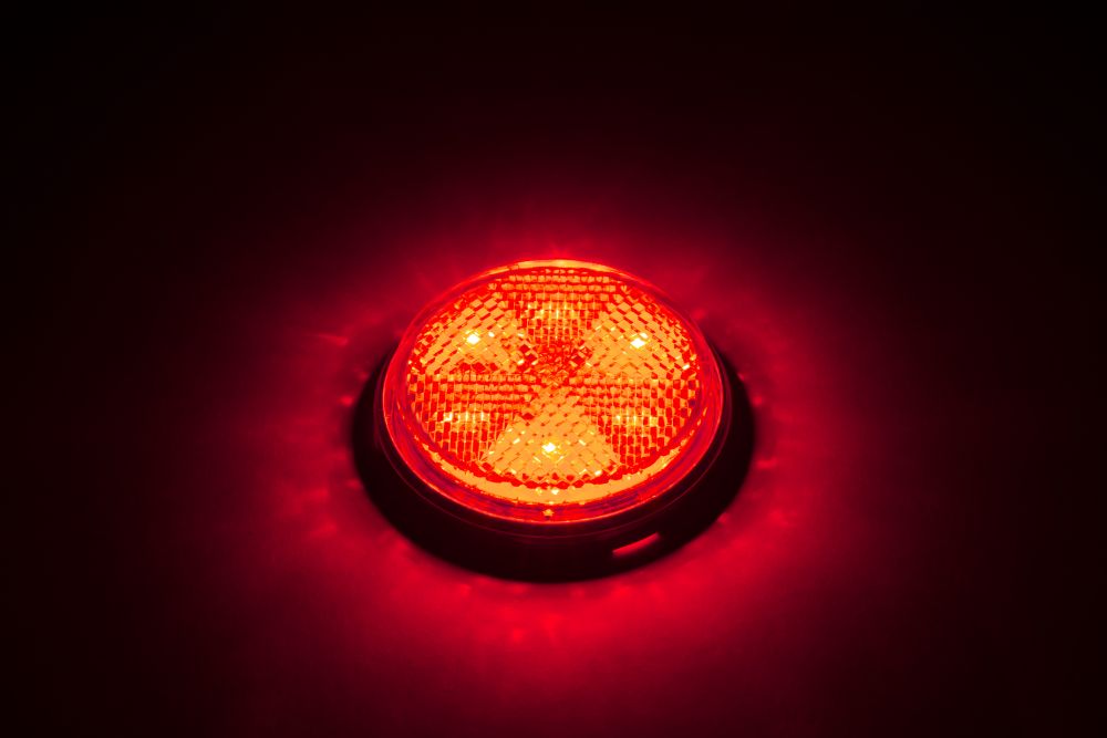 LED6 リフレクターNEO 24V W球タイプ レッド/レッド 画像5