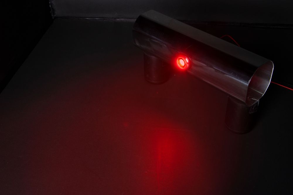 フラットマーカー ユーロスタイル 丸型 レッド 画像2