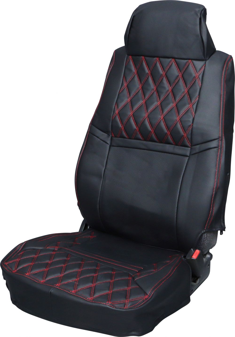 COMBI車種別シートカバー プロフィア 赤糸