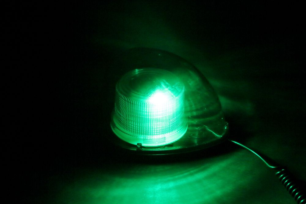 LED回転灯マグネットタイプ グリーン 画像4