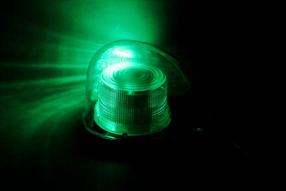 LED回転灯マグネットタイプ グリーン 画像5