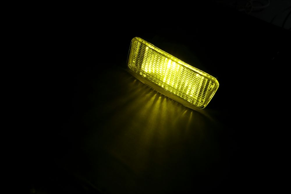 LEDバルブ COBタイプ BA15S 10-60V イエロー 画像5