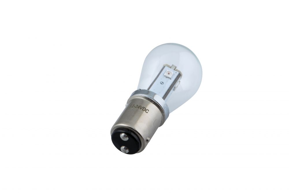 LED電球型ストロボバルブ 5回点滅 W球 レッド 画像5