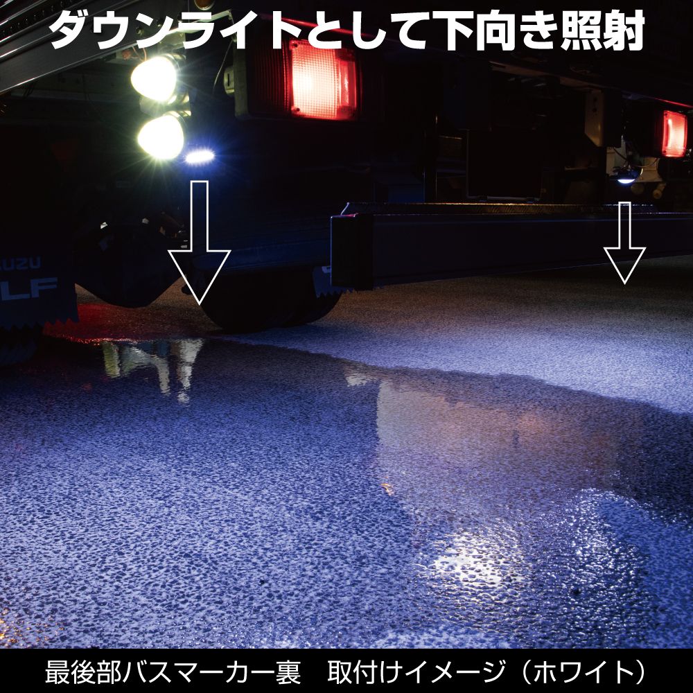 LEDダウンライトミニ 12/24V ホワイト 画像2