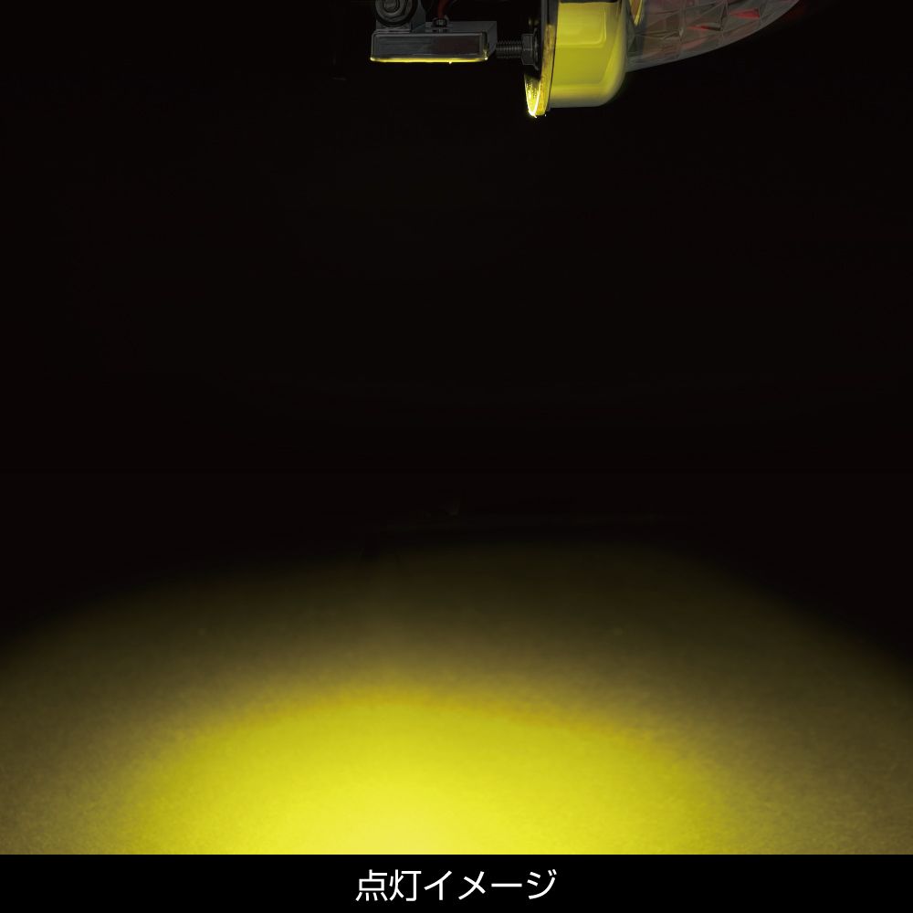 LEDダウンライトミニ 12/24V イエロー 画像2