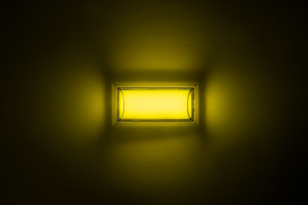 LEDミニフラットマーカー面発光タイプ イエロー 画像2