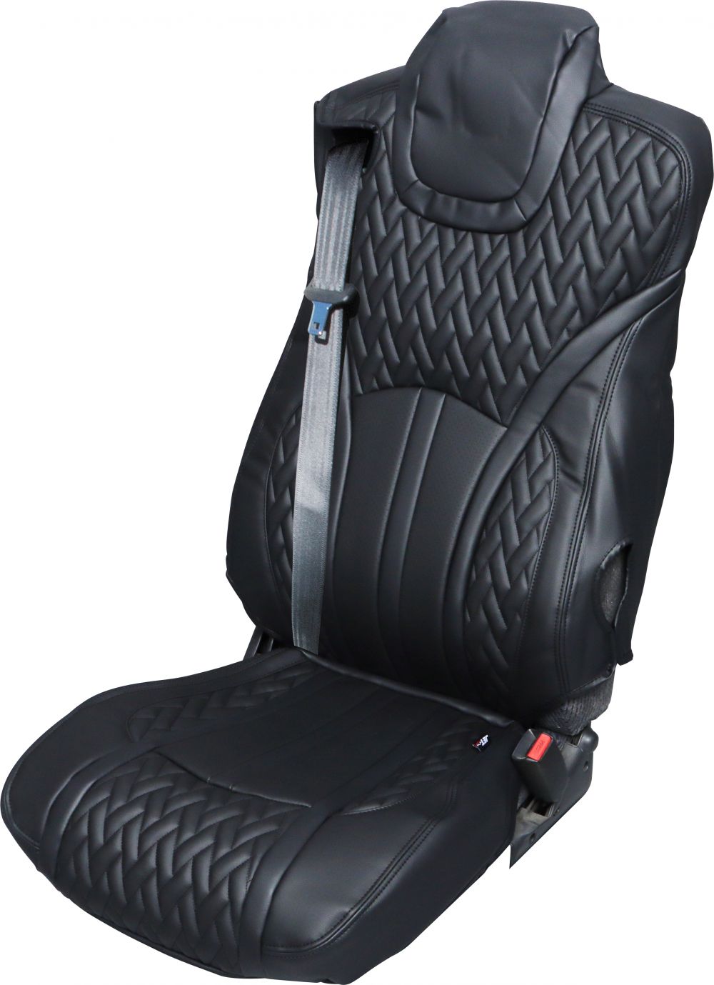 DXシートカバー Fit FギガR4.10-新高機能シート 黒/黒