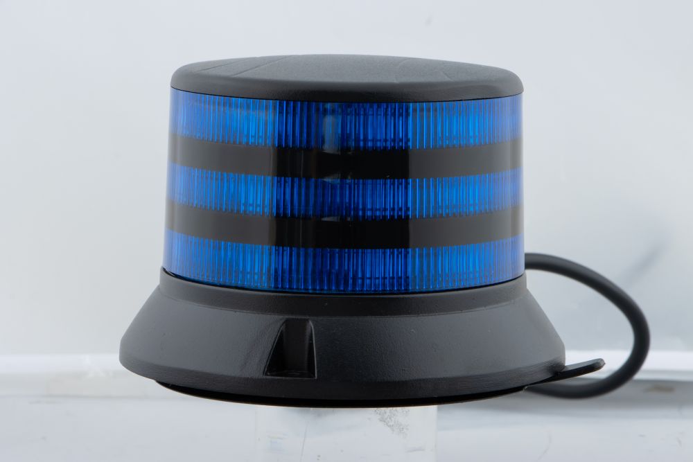 LEDフラッシュライト3段 ブルー メモリー機能付 画像3