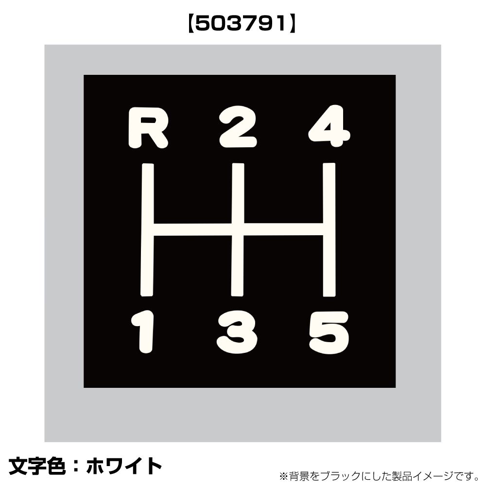 切り文字シフトパターンステッカー R24-5 プロフィア/キャンター