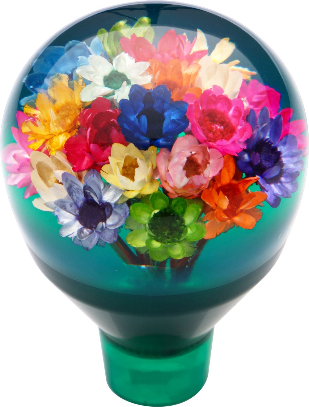 水中花パーキングブレーキノブ グリーン