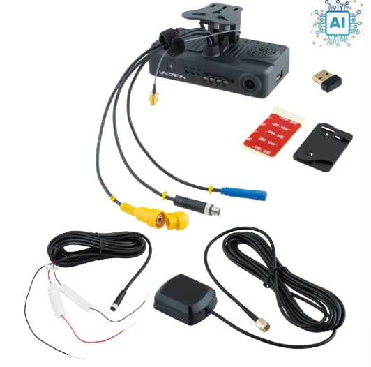 VACRON WiFi 前後2CH+1CAM GPS AIドライブレコーダー CBE65AAI