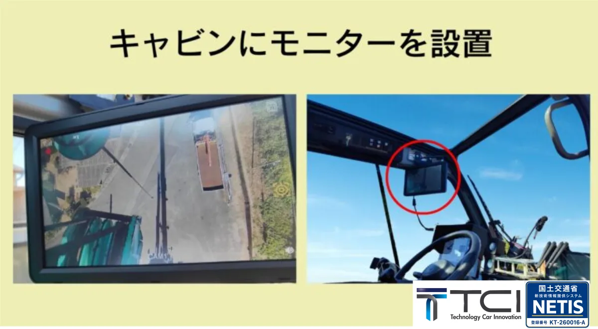 クレーン無線カメラ|株式会社TCI|NETIS登録製品|KT-260016-A|AItousai